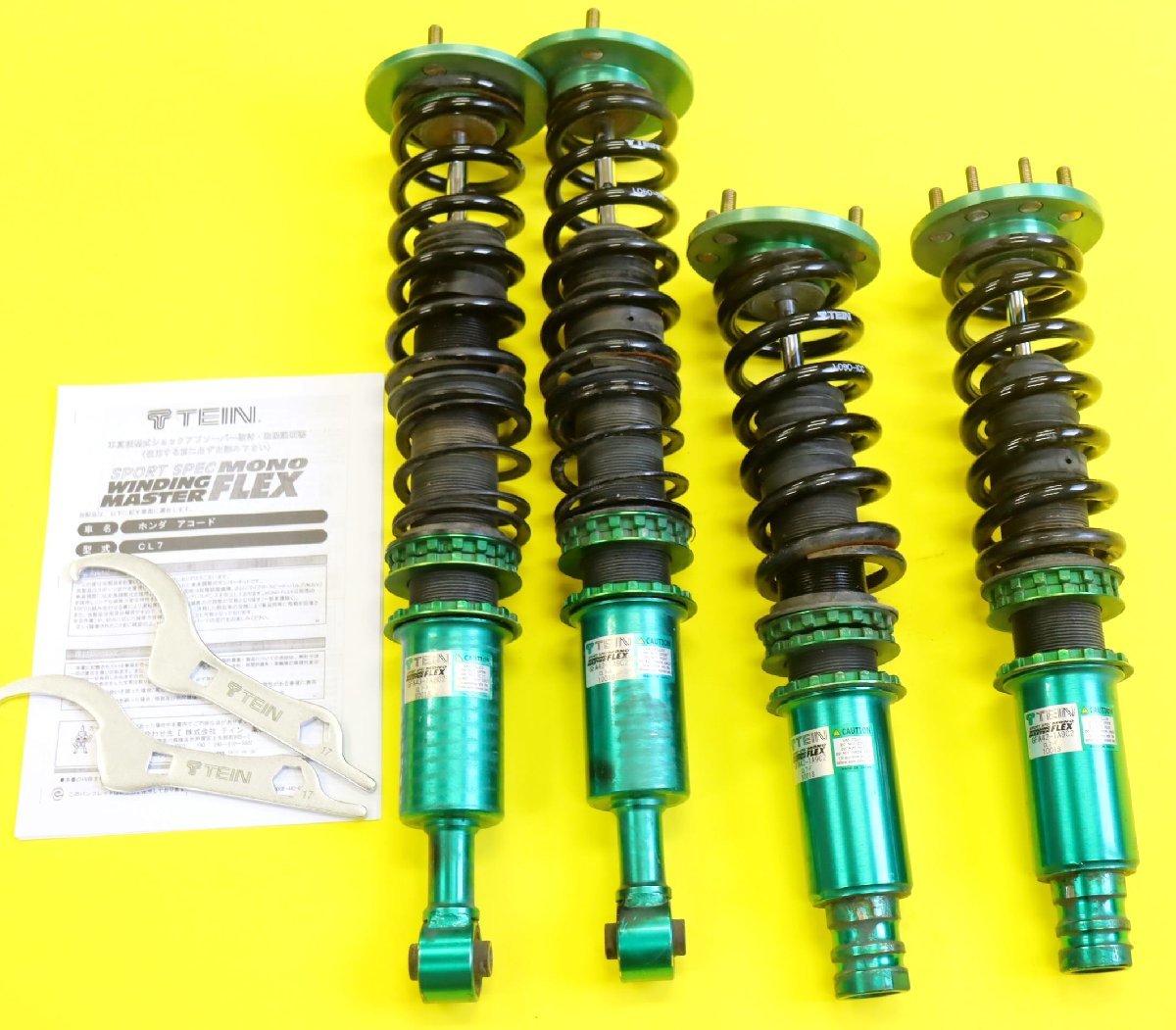 ホンダ アコード CL7 CL9 アコードユーロR TEIN MONO FLEX 車高調 