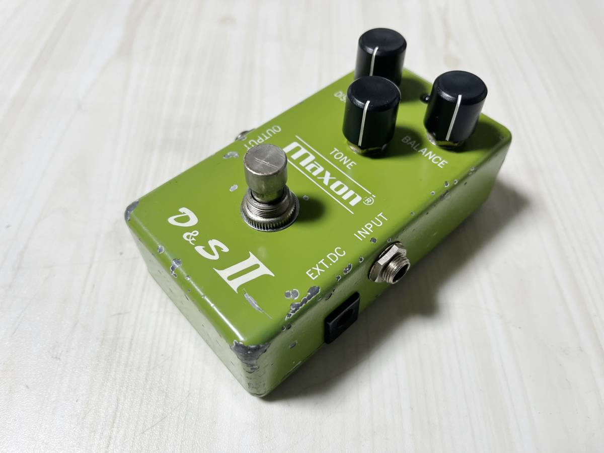 D&S MAXON Ⅱ Distortion&Sustainer エフェクター（ギター