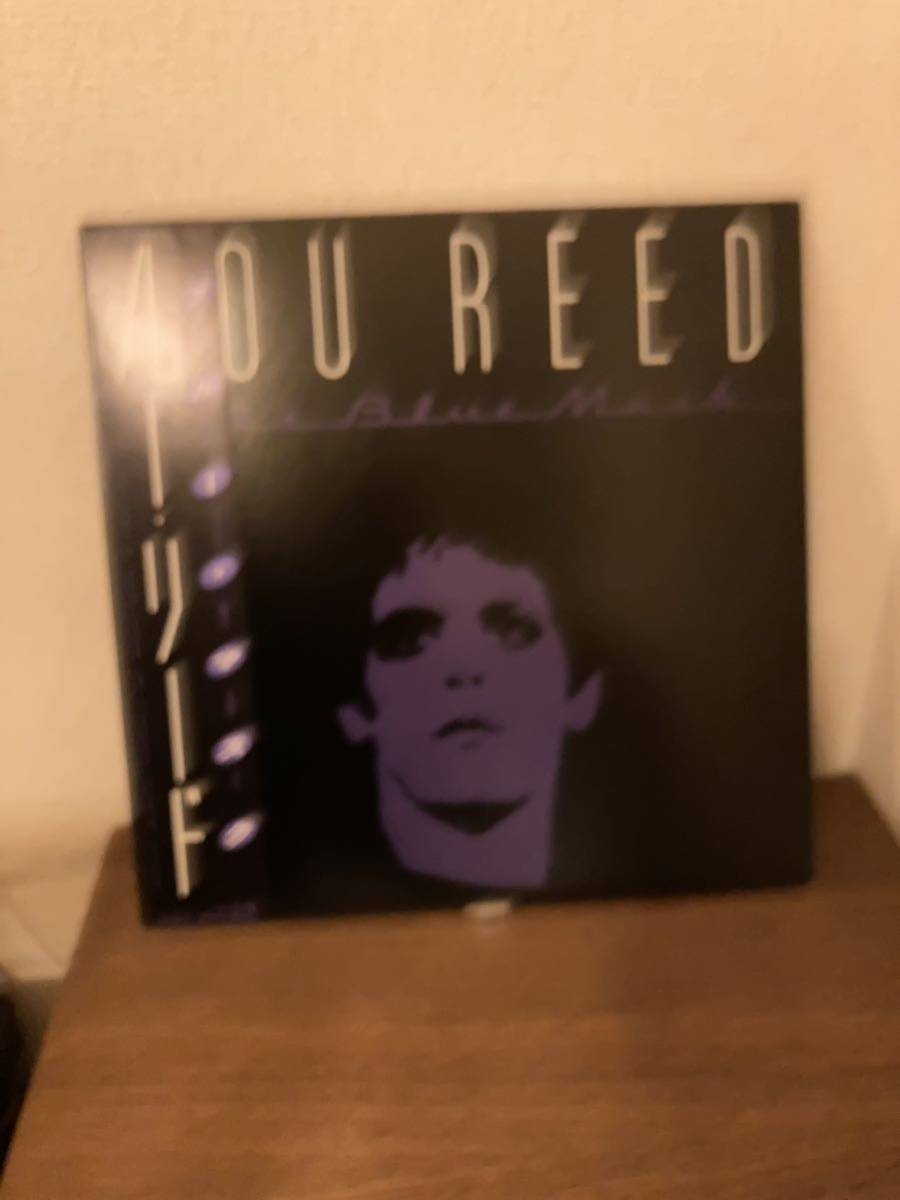レコード 稀少USオリジナル1stブルーマスクLou Reedルーリードレコード