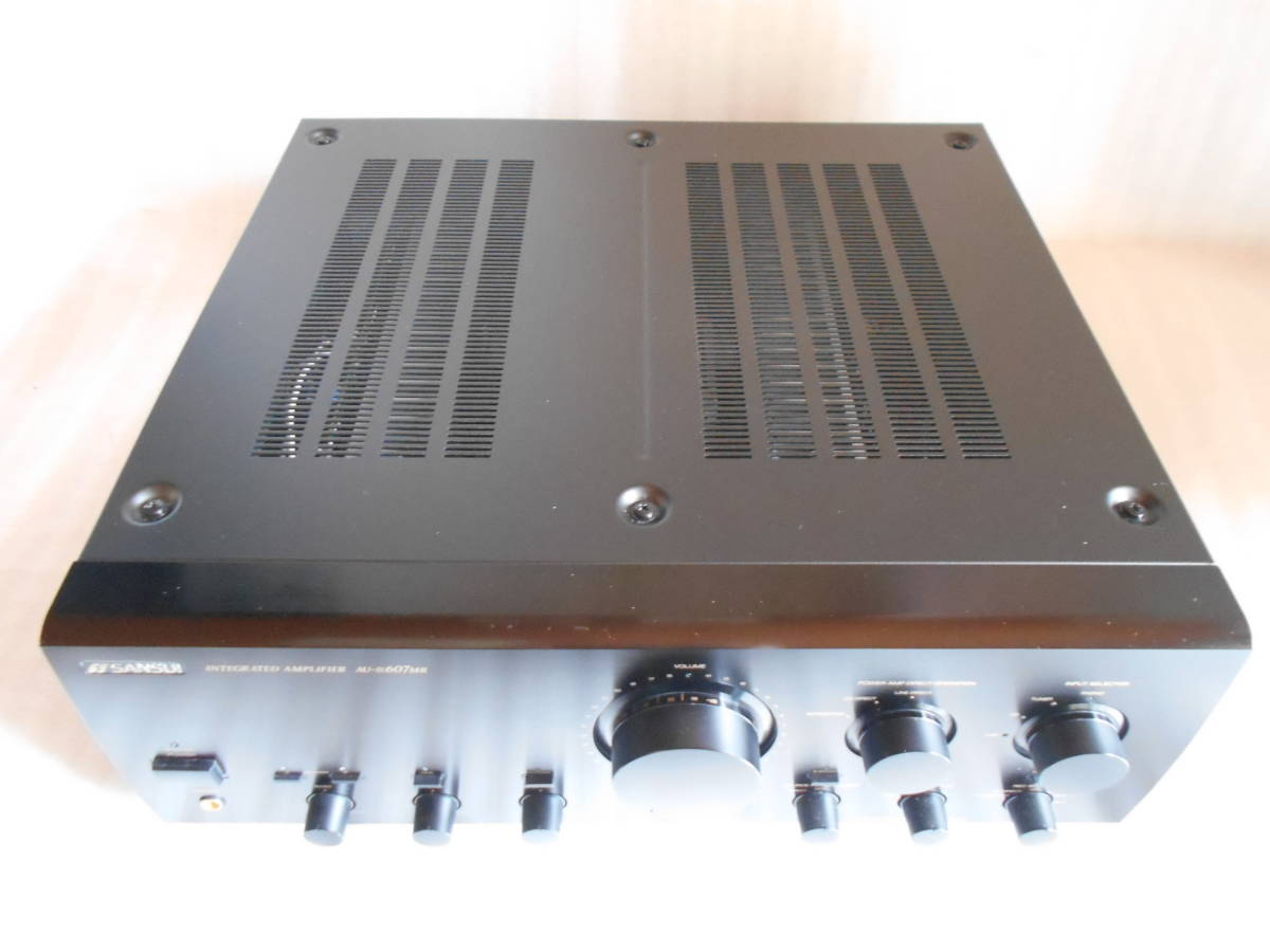 SANSUI プリメインアンプ メンテナンス済 AU-α607MR オーディオ