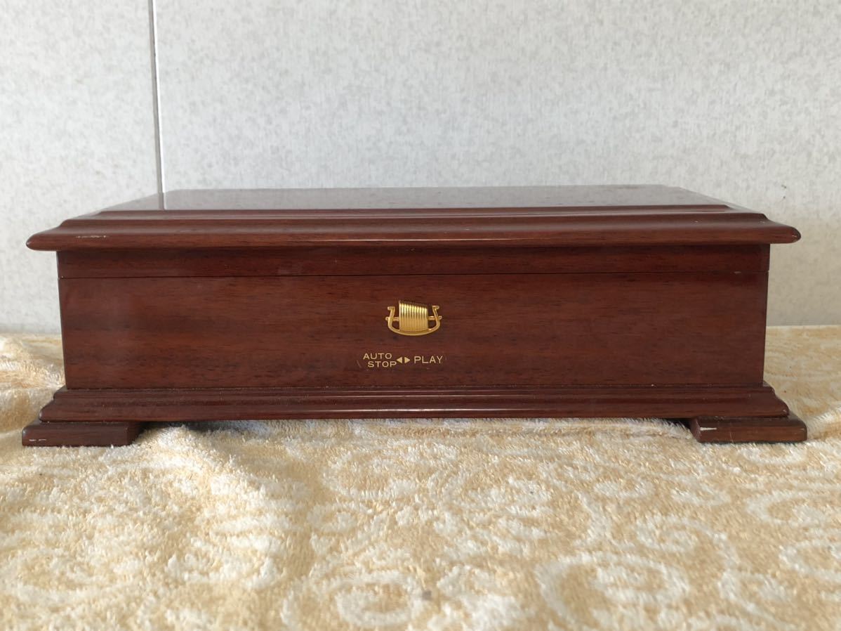 サンキョウ オルゴール オルフェウス 木製手動オルゴール Sankyo