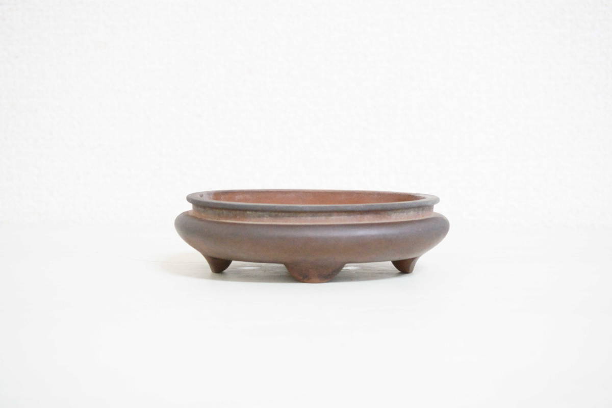 小品盆栽鉢 盆栽鉢 中国宜興 2点 花器 大品 植木鉢 美術品