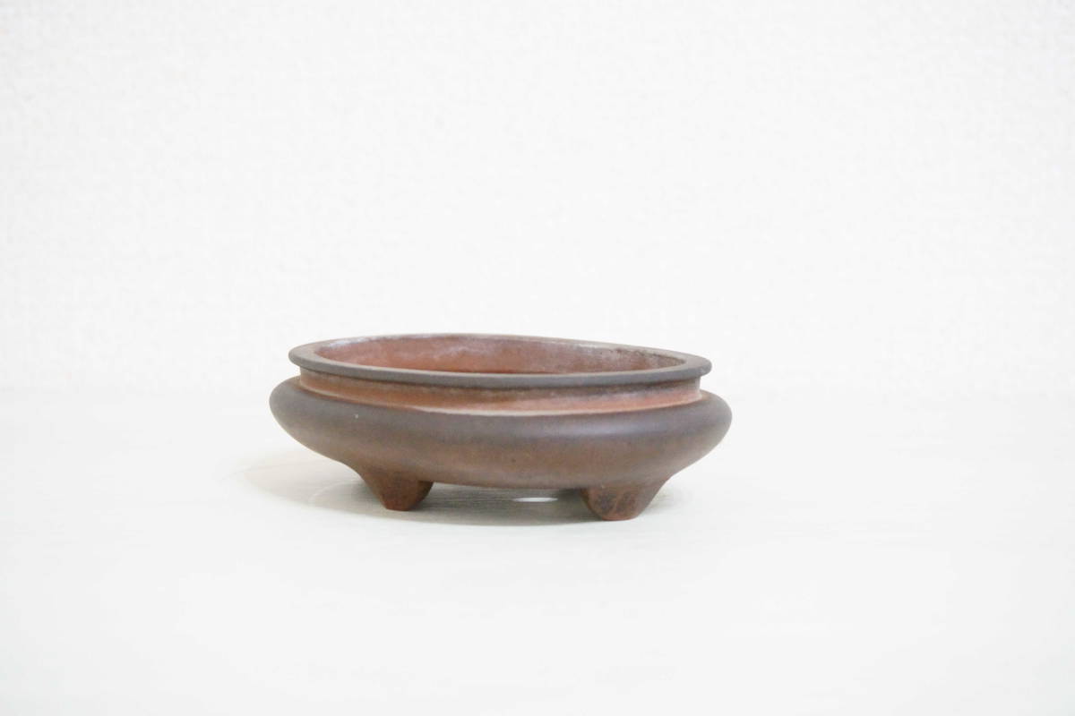小品盆栽鉢 盆栽鉢 中国宜興 2点 花器 大品 植木鉢 美術品