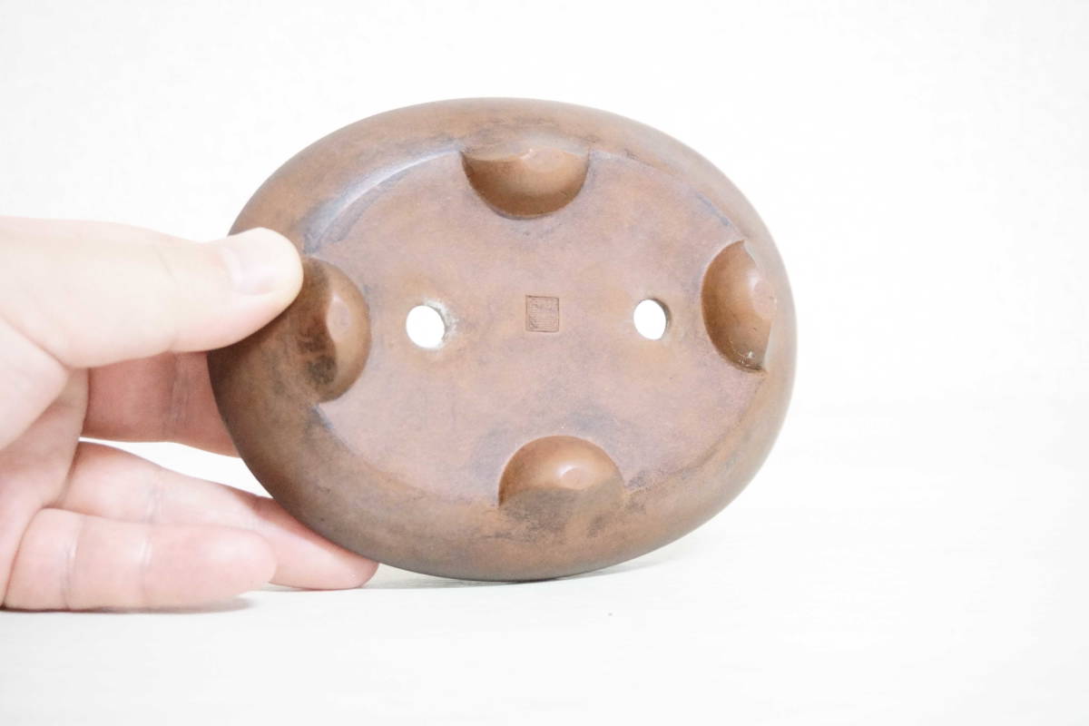 小品盆栽鉢 盆栽鉢 中国宜興 2点 花器 大品 植木鉢 美術品