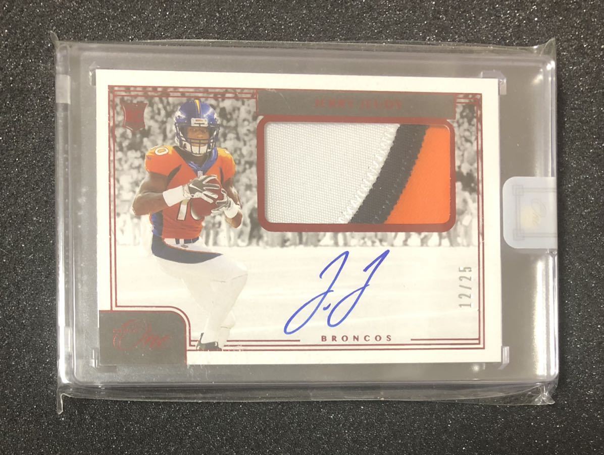 数量限定，低価 2020 Panini One Jerry Jeudy Rookie Patch Auto #/25 Redパラレル 直筆サイン 25枚限定(その他)｜売買されたオークション情報、yahooの商品情報をアーカイブ公開 - オークファン その他