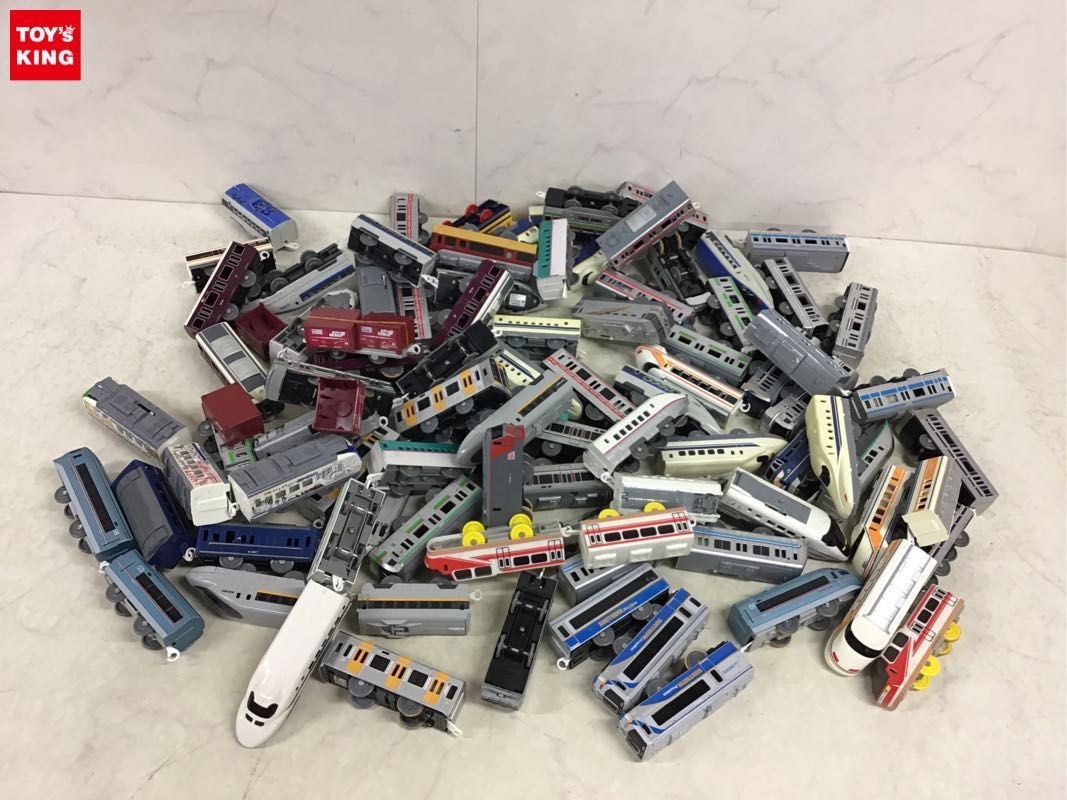 1円〜 同梱不可 ジャンク プラレール等 貨車、はやぶさ、JR500 他