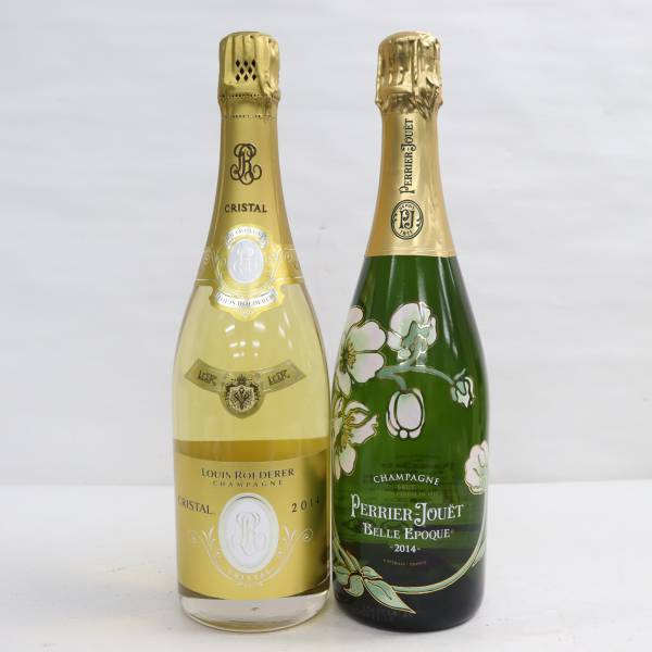  2本セット シャンパン各種 ルイロデレール クリスタル 2014 12％ 750ml 等 S23B110020(セット、詰め合わせ)｜売買されたオークション情報、yahooの商品情報をアーカイブ公開 - オークファン セット、詰め合わせ