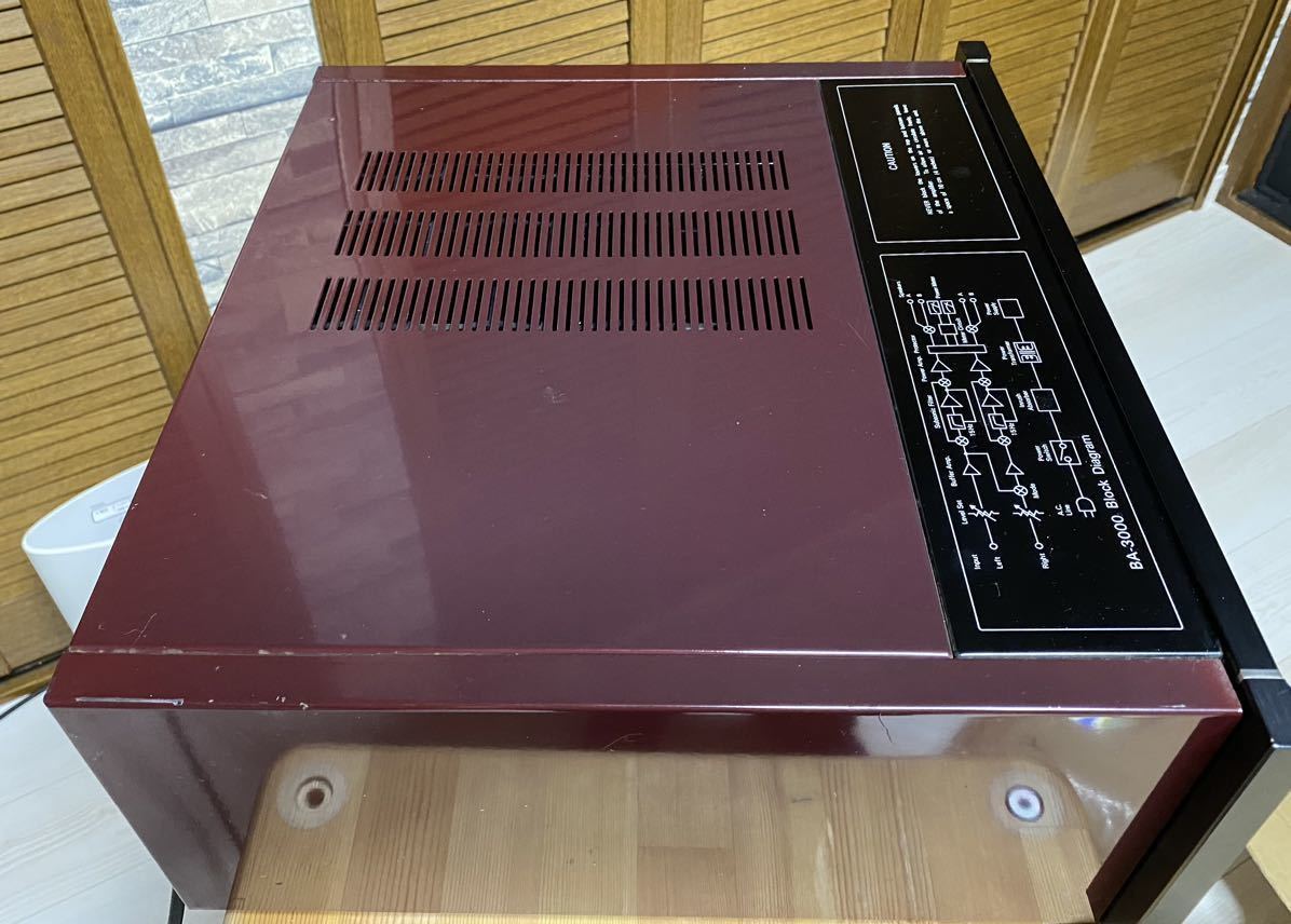 希少 SANSUI BA-3000 メインアンプ 動作確認済み サンスイ パワー