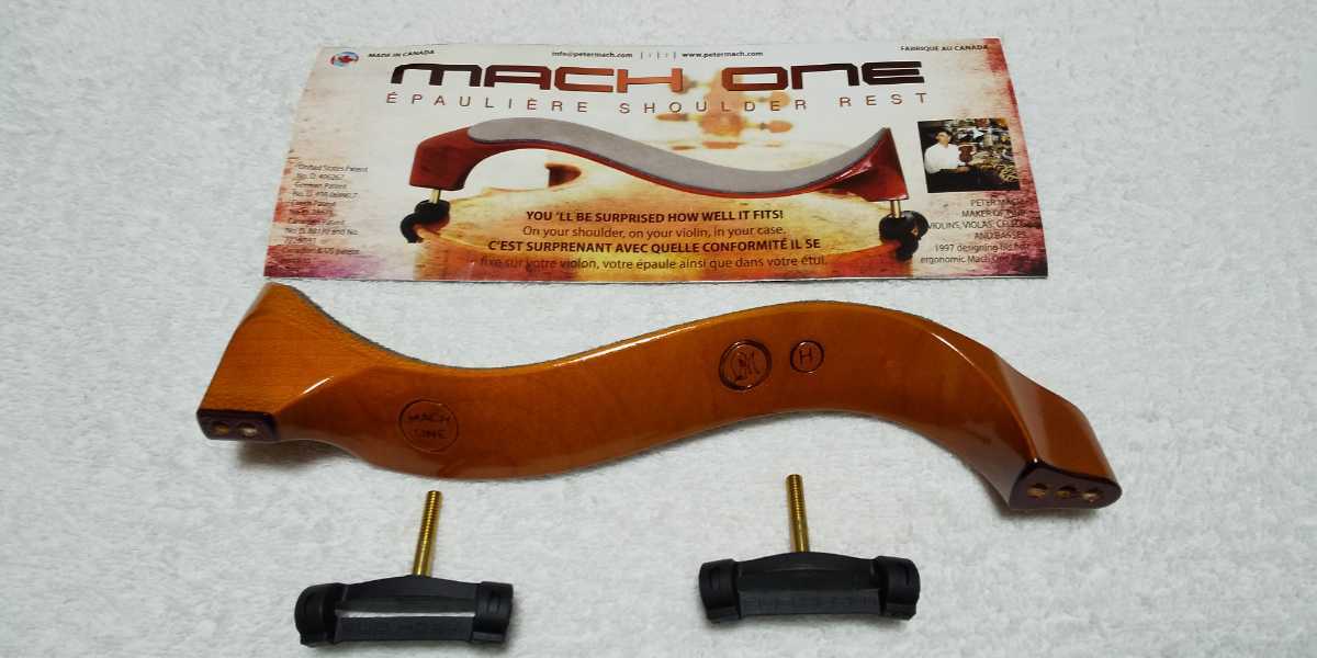 肩当て マッハワン One バイオリン肩当 4⁄4、3⁄4用 WOOD バイオリン4/