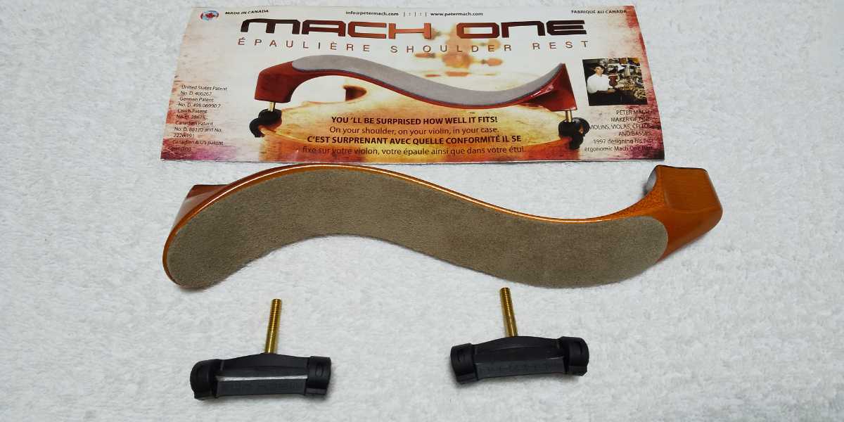 肩当て マッハワン One バイオリン肩当 4⁄4、3⁄4用 WOOD バイオリン4/