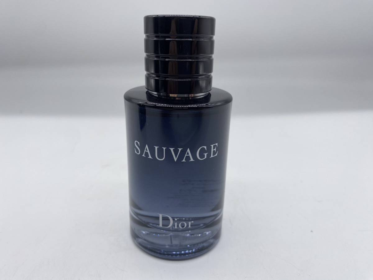 【OP6839】1円～ DIOR SAUVAGE EAU DE TOILETTE ディオール ソヴァージュ オードトワレ 60ml 美品 箱有 香水 フレグランス ファッション