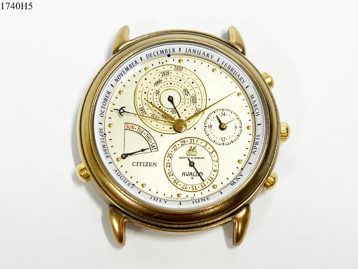 ☆希少 CITIZEN シチズン AVALON アバロン 6700-G70099 クォーツ 