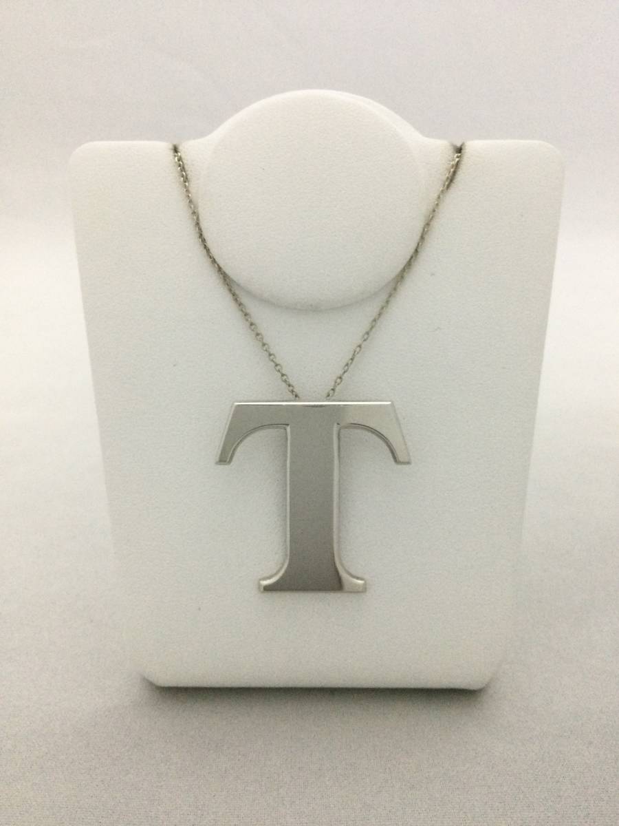 ティファニー T&Co ロゴ ペンダント ネックレス シルバー925