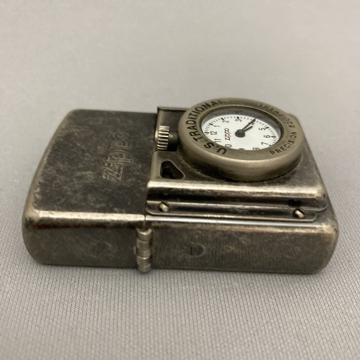 ZIPPO U.S.TRADITIONAL ジッポー 時計付き 懐中時計 CLOCK オイル 