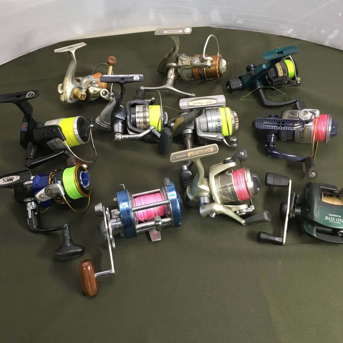 ジャンク リール シマノ ダイワ リョービ セット リール 大量 25点