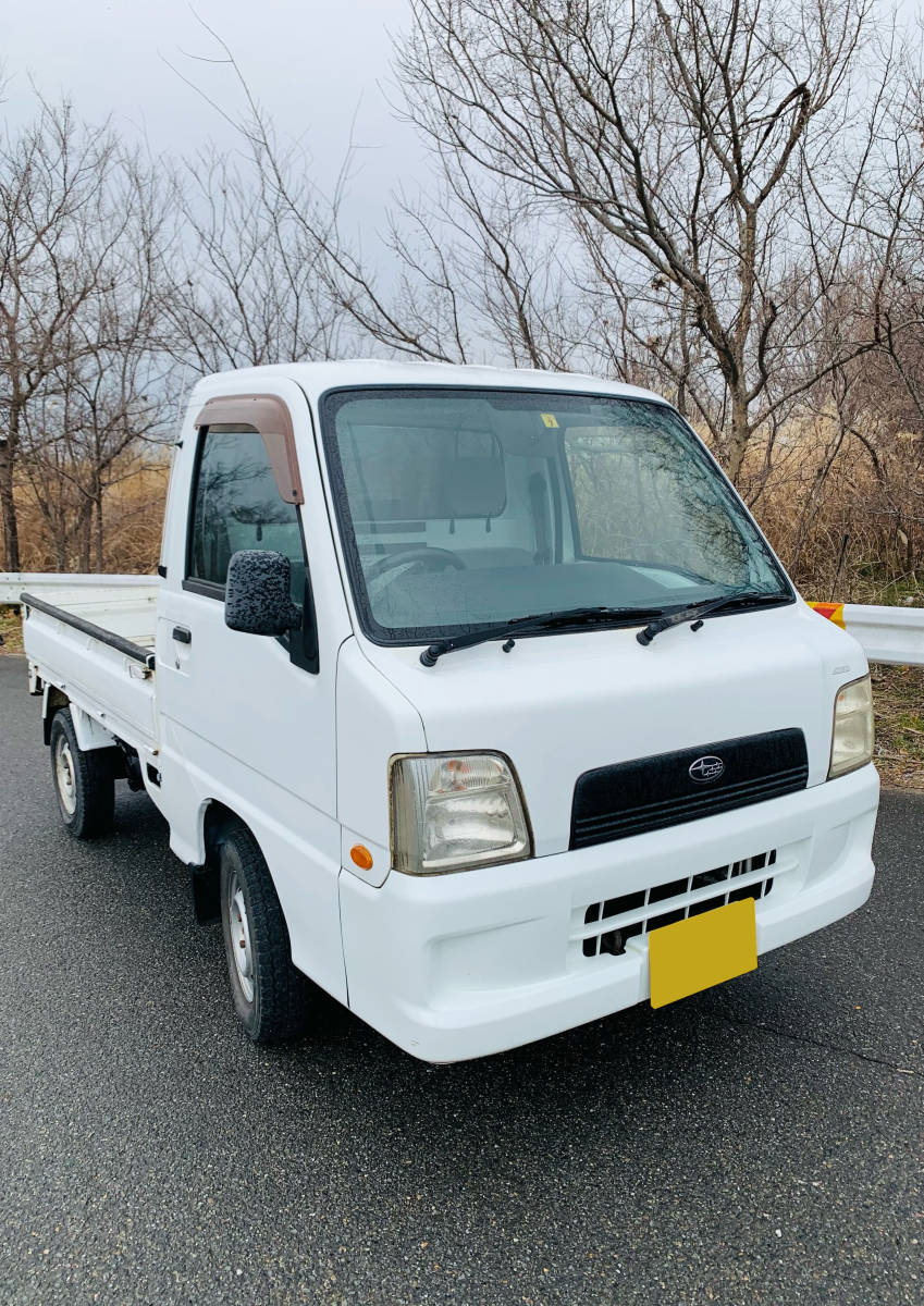 スバル サンバートラック フルタイム4WD AT 平成15年 走行距離 