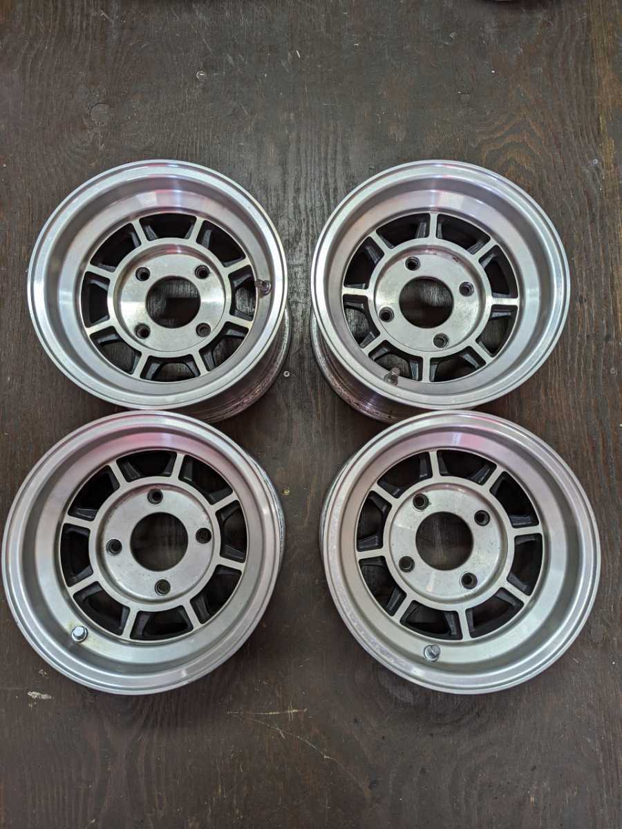 ハヤシストリート 10インチ 6J ローバーミニ用 ホイール4本セット 美品 BMC レーサー