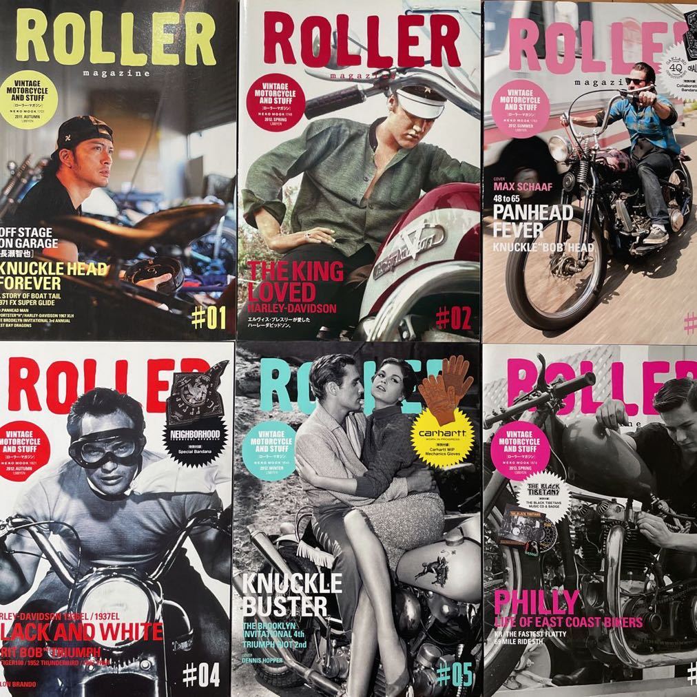 ローラーマガジン ROLLER MAGAZINE 1〜10号 セット 創刊号 初版(バイク 