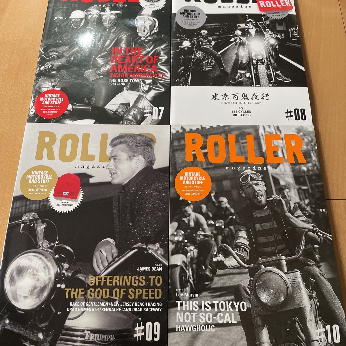 ローラーマガジン ROLLER MAGAZINE 1〜10号 セット 創刊号 初版(バイク 