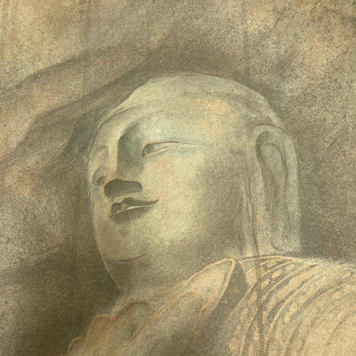 一円 0223 坂本好一 画像1枚目 松本哲男 画像2枚目 大同石仏 遠野の春 