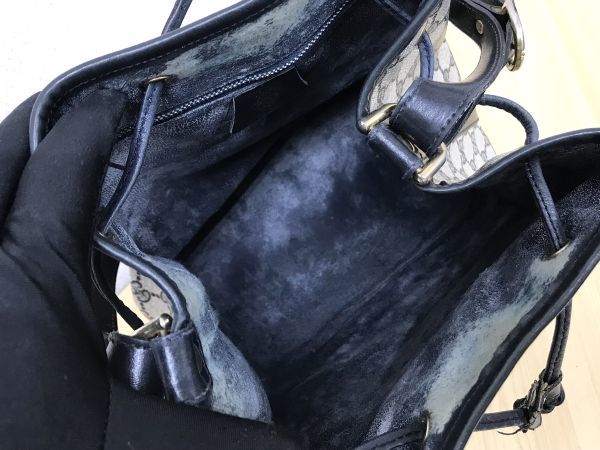 大人気] グッチ GUCCI オールドグッチ ショルダーバッグ 巾着 GG柄