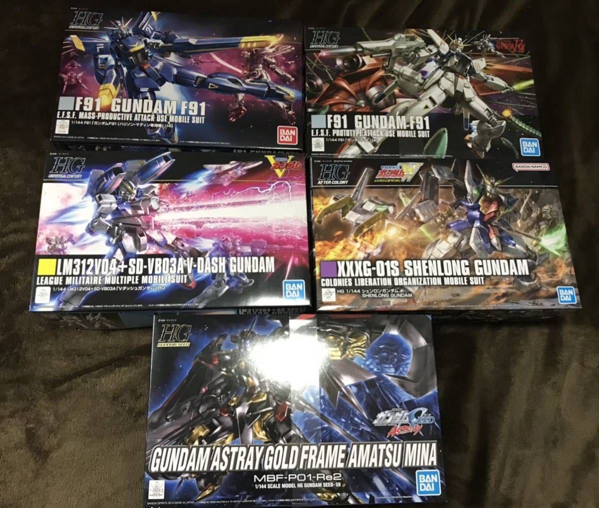 未組立/未開封】 ガンプラ HG F91 F91(ハリソン・マディン専用機)、V 