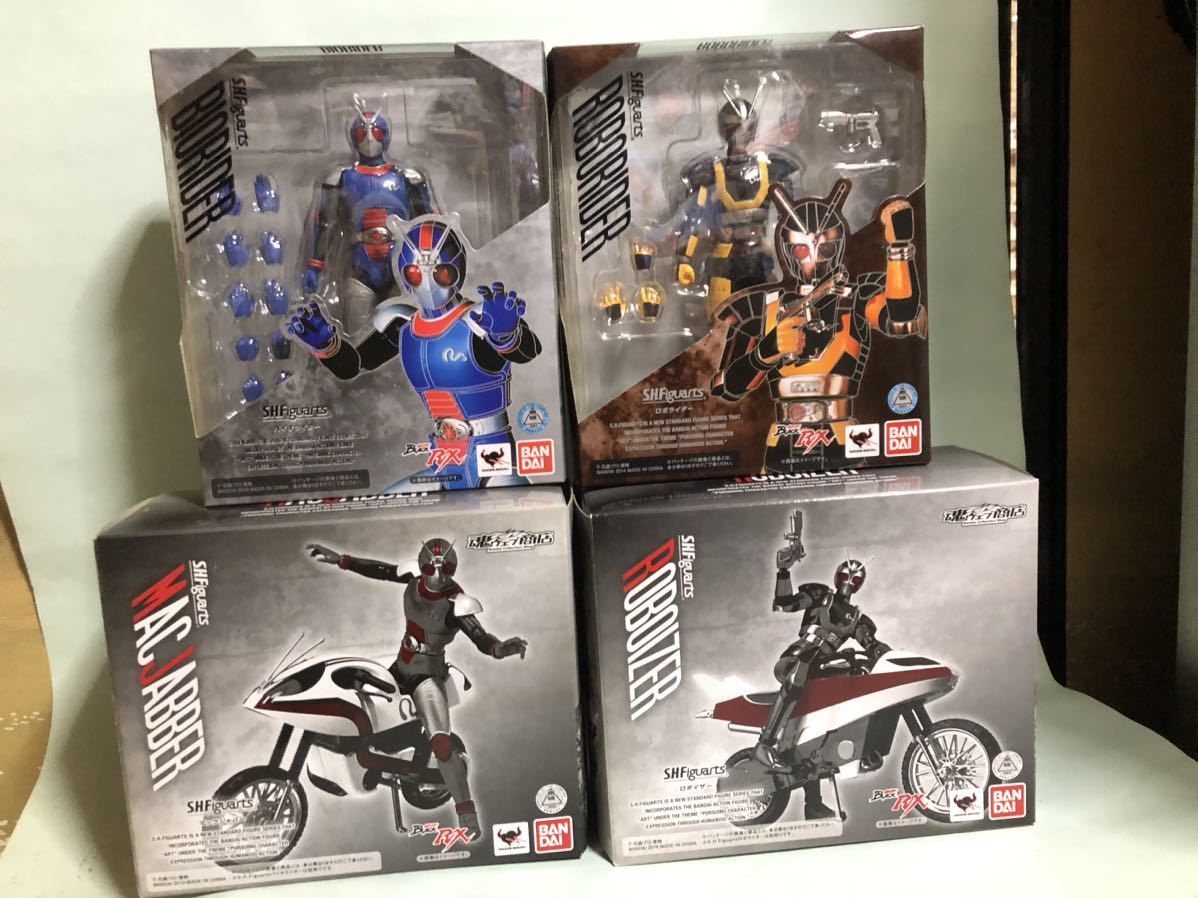 S.H.Figuarts 仮面ライダーBLACK RX マックジャバー ロボイザー 仮面