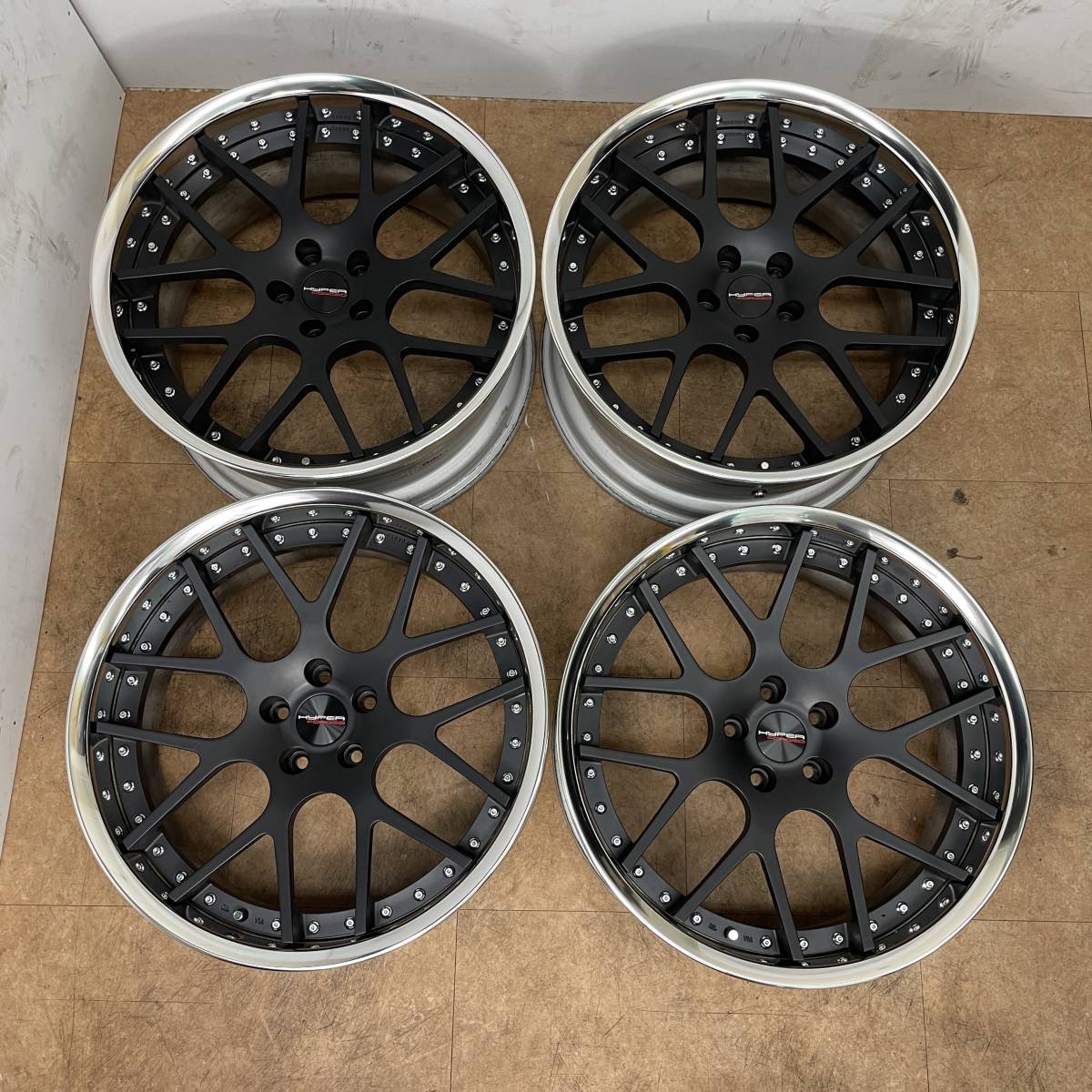 鍛造!深溝!】ハイパーフォージド HF-C7 20インチホイール 5穴 HYPER 