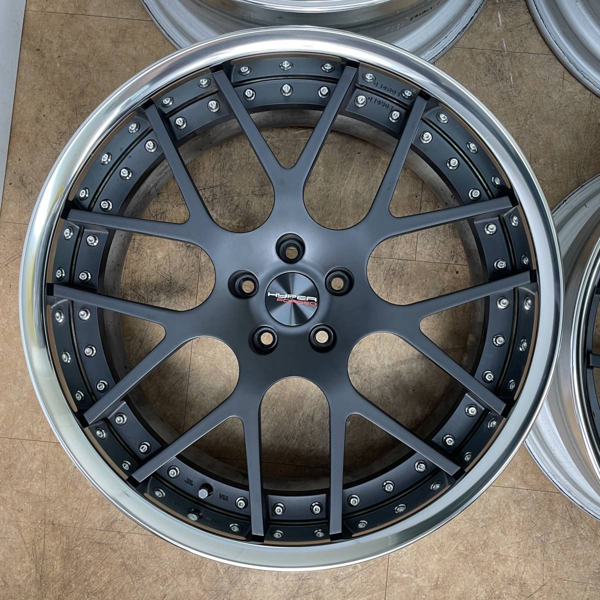 鍛造!深溝!】ハイパーフォージド HF-C7 20インチホイール 5穴 HYPER 