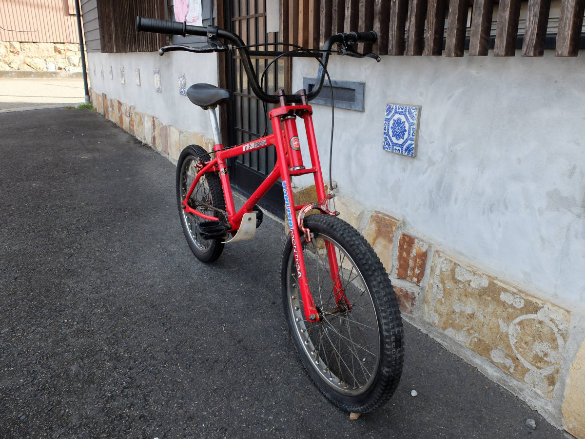 マルイシ80年代のBMX。 こちらも昔からある自転車屋さんにあったやつを 