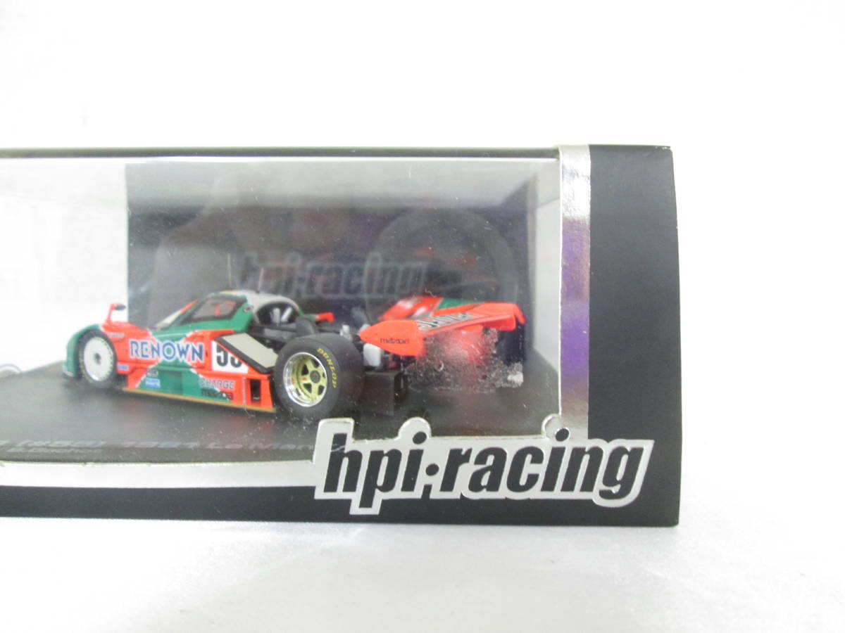 hpi・racing PRECISION CAST MODEL 1/43 SCALE MAZDA 787B (#55) 1991