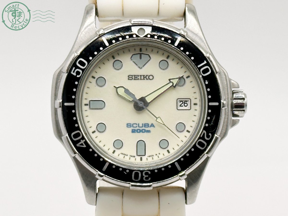 02211173 △ SEIKO(セイコー)SCUBA 200m スキューバ 7N35-600A QUARTZ 
