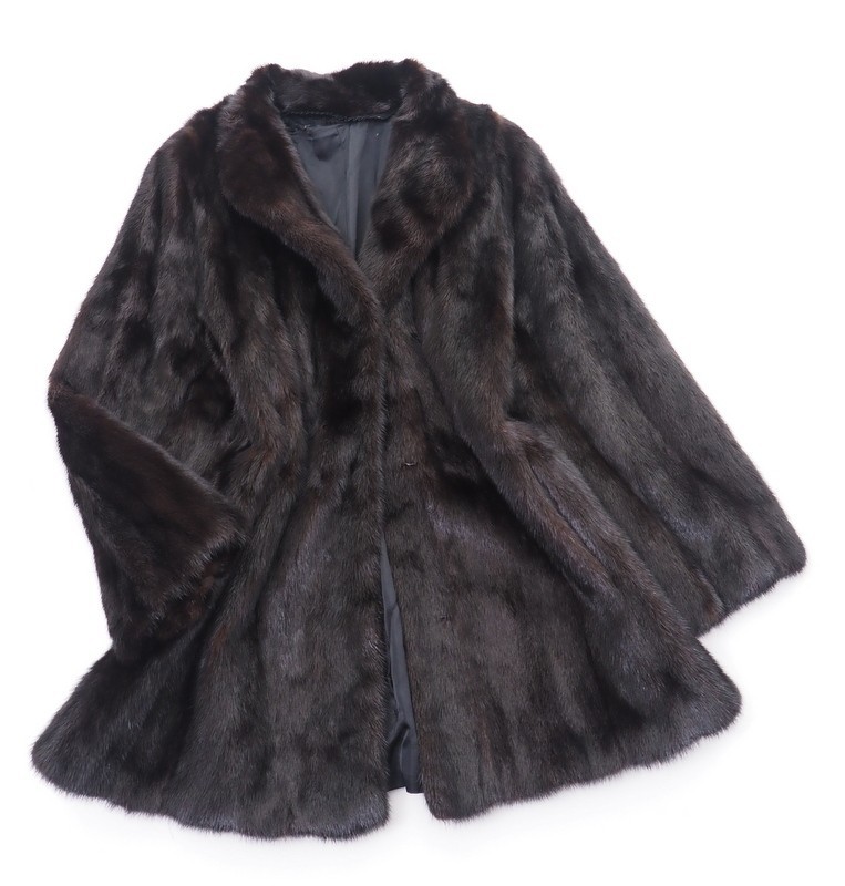GM8307◇マルヴォワジー*ミツコシ*MITSUKOSHI*ダークミンク*MINK 
