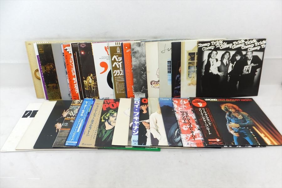 30枚 アーティスト様々 レコード 洋楽ロック系30枚 ▽ 現状品 01 01