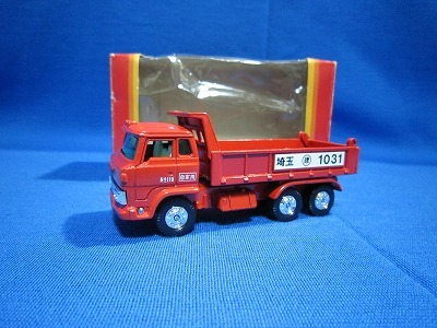 213 絶版・希少 昭和 トミカ ダンディ 日本製 DK-028 日野 ダンプ 