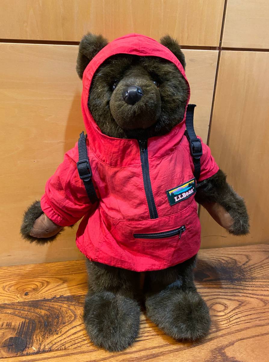 エルエルビーン ベア 人形 アノラック バックパック ぬいぐるみ LL Bear L.L.Bean