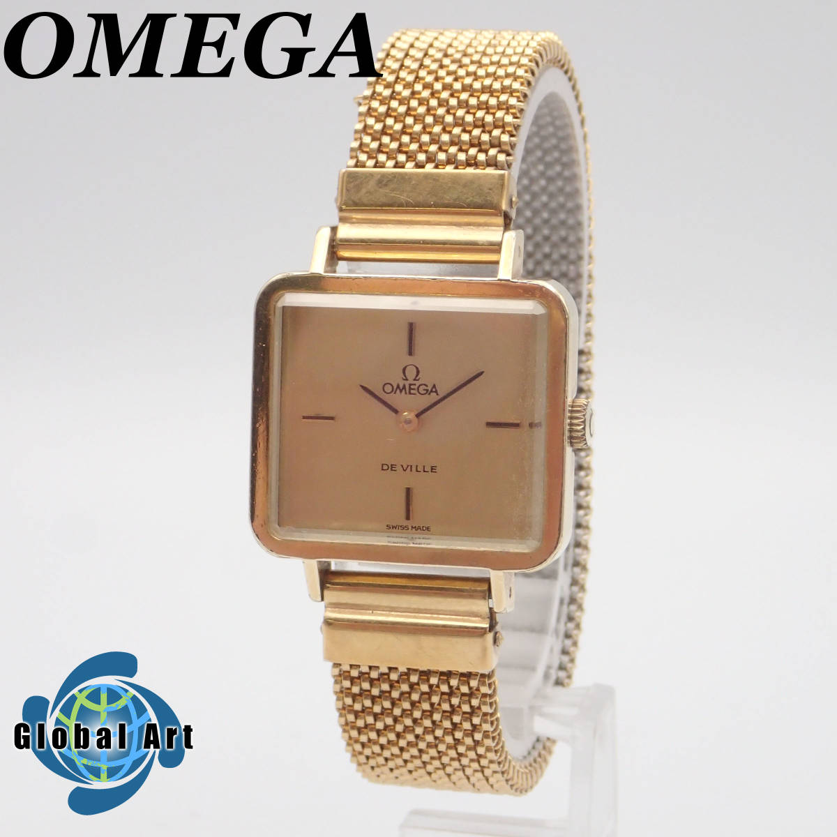 【稼働/箱付】OMEGA オメガ デビル cal625 手巻き 腕時計 ゴールド 手巻き オメガ デビル Cal.625 ラウンドケース 手巻きの通販 う02310