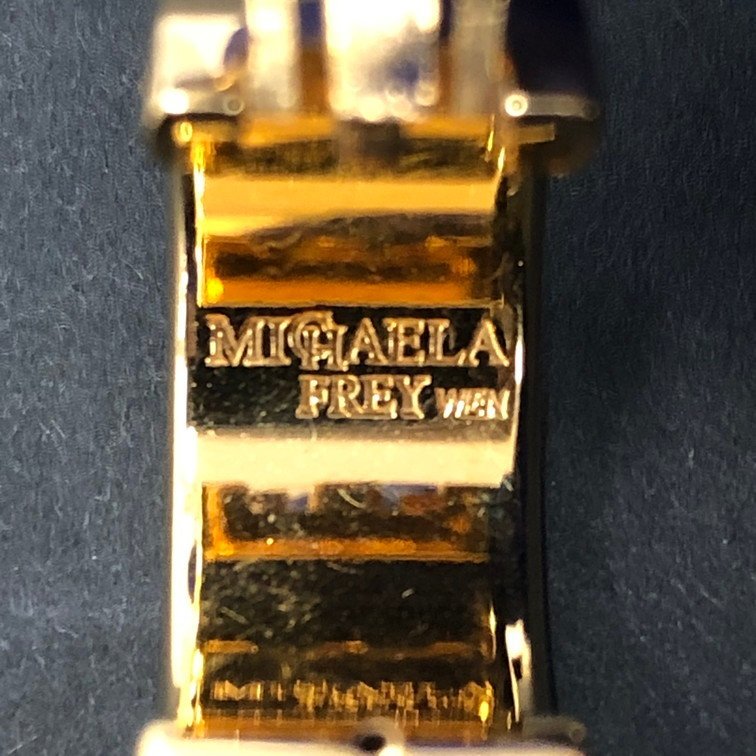 BBAT9052】MICHAELA FREY WIEN ミカエラフレイ ゴールドカラー
