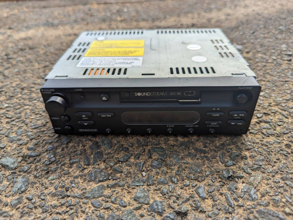 サウンドストリーム カセットデッキ STC 50 中身無しSound stream stc