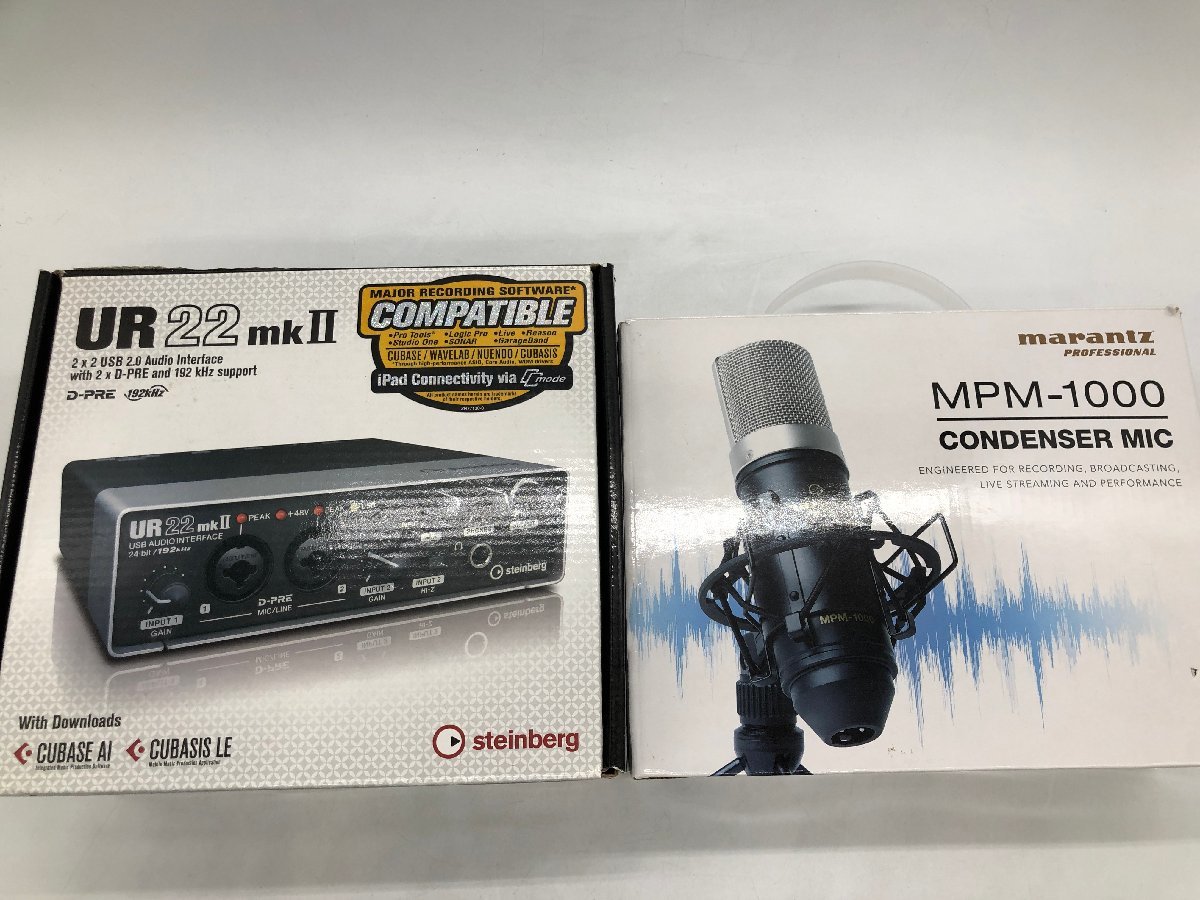 steinberg スタインバーグ UR22 MK-Ⅱ + マランツ MPM-1000 セット