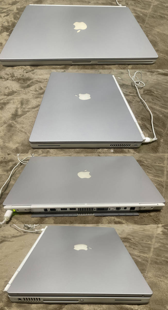 Apple PowerBook G4 Titanium 1GHz 15.2インチ M8859J/A OS9起動最終