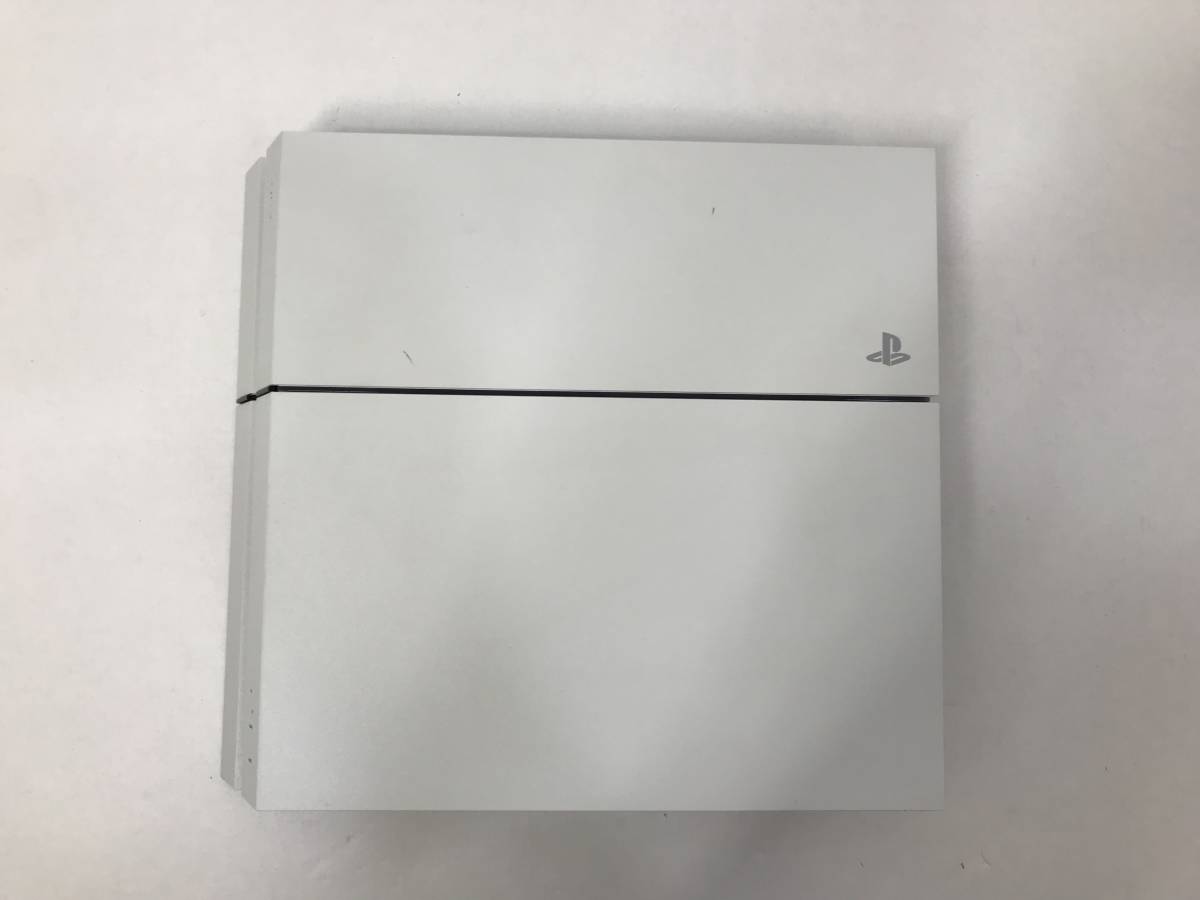 ※中古※PS4 500GB CUH-1200A 動作確認/初期化済 本体/電源ケーブル/コントローラ/HDMI/USBケーブルのみ キズスレ有