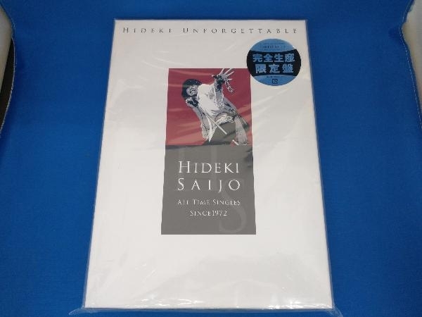 Hideki Saijo All Time Singles 完全生産限定盤 HIDEKI SAIJO ALL TIME
