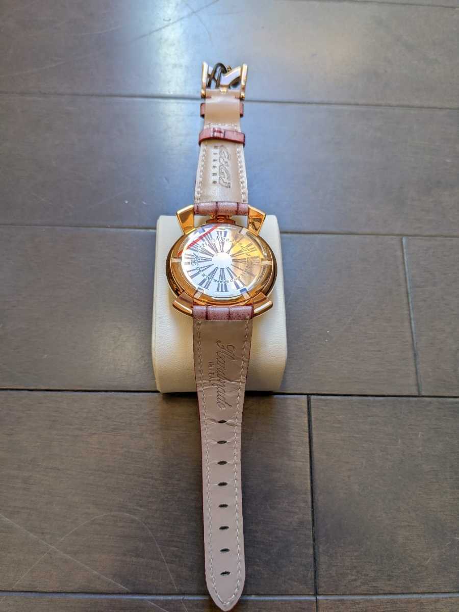 ☆1.5万円値下☆【新紫】 ガガミラノ GAGAMILANO マニュアーレ40