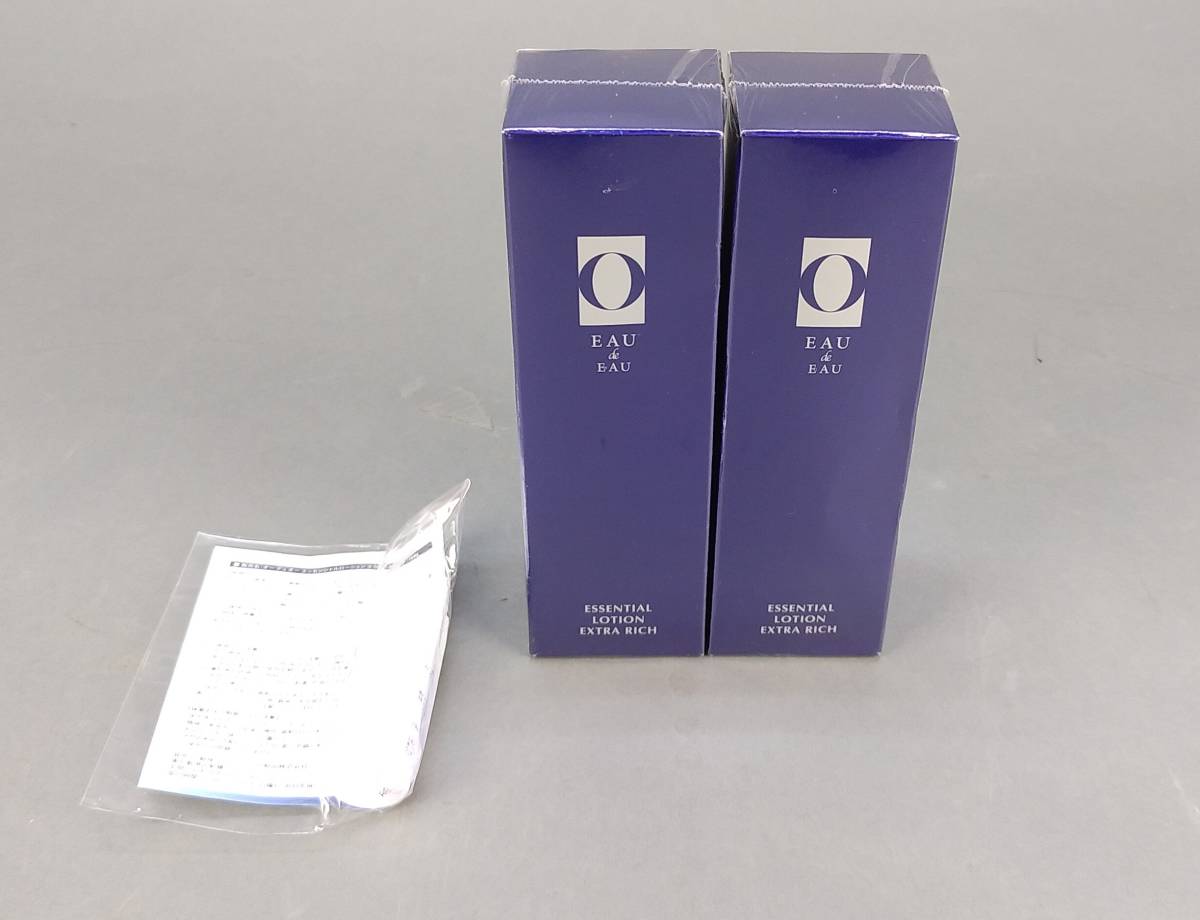 格安，2026 LL58 オー デュ オー 2本セット エッセンシャルローション エクストラリッチ 化粧水 120ml EAU de EAU(その他化粧水)｜売買されたオークション情報、yahooの商品情報をアーカイブ公開 - オークファ その他ブランド