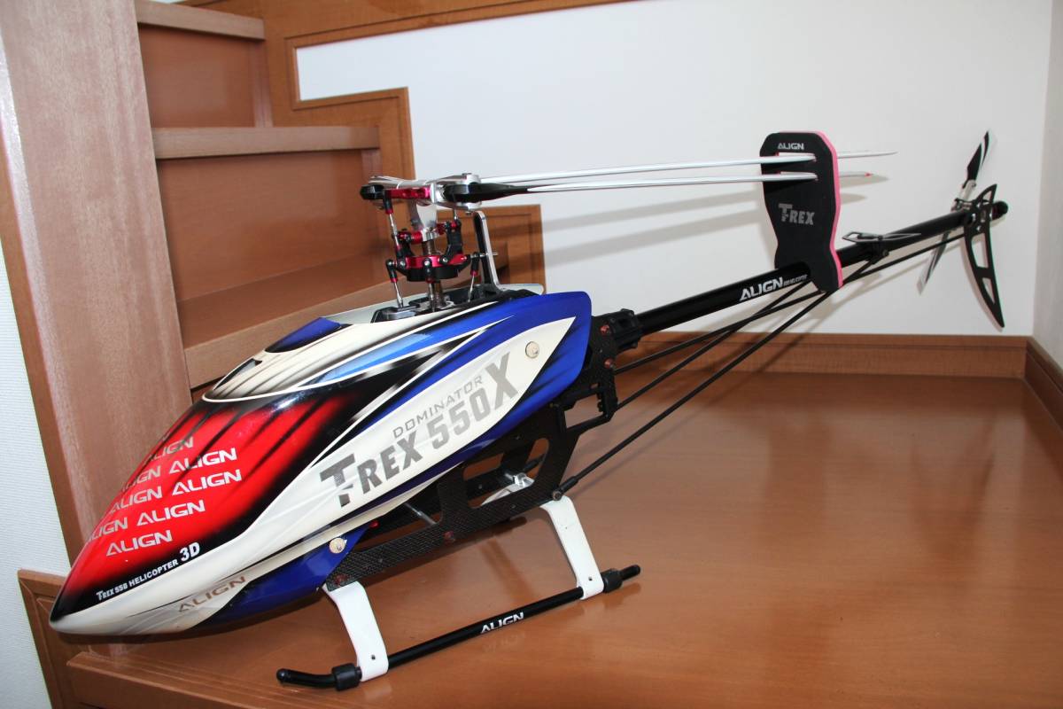 ☆アライン（ALIGN) T-REX550X 機体のみ 中古 動作確認済 完成品