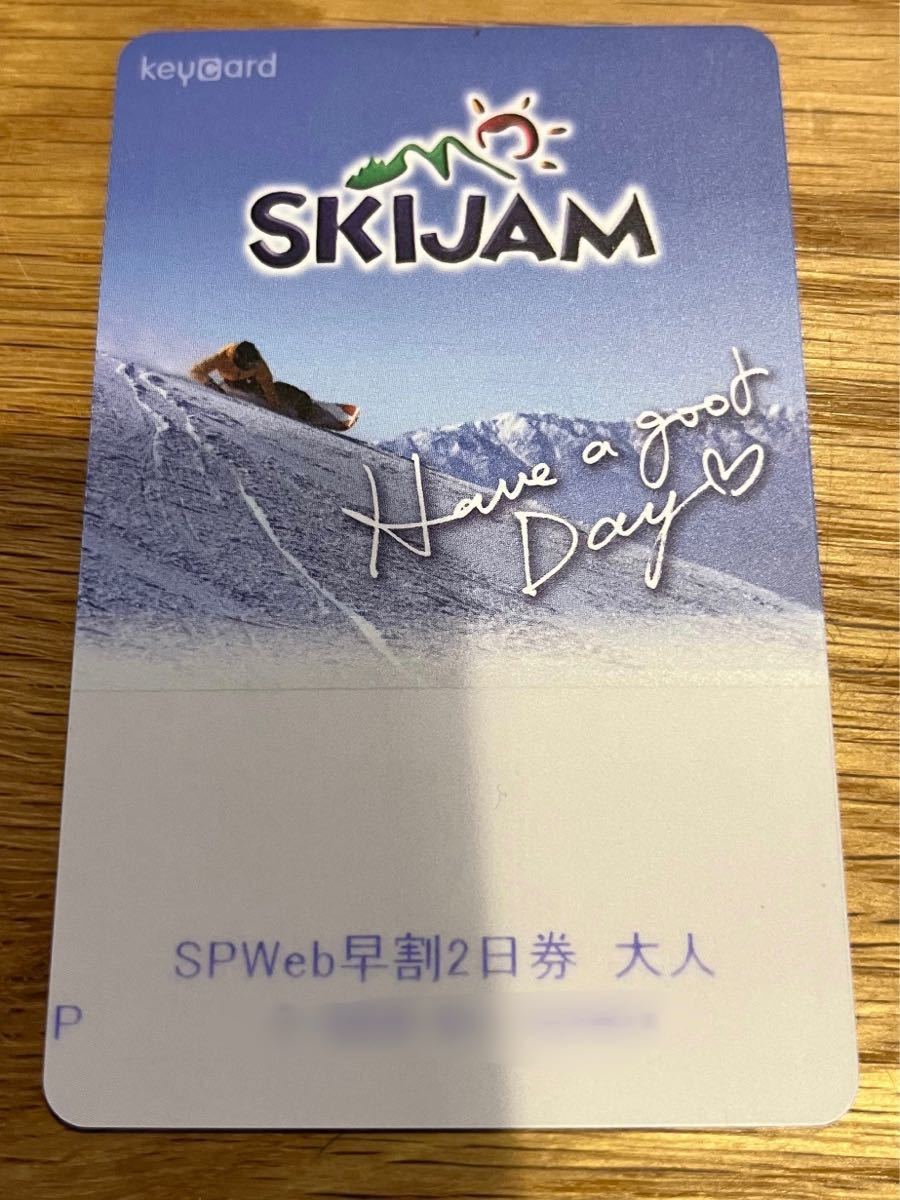スキージャム勝山 休日1日リフト券 【公式通販】