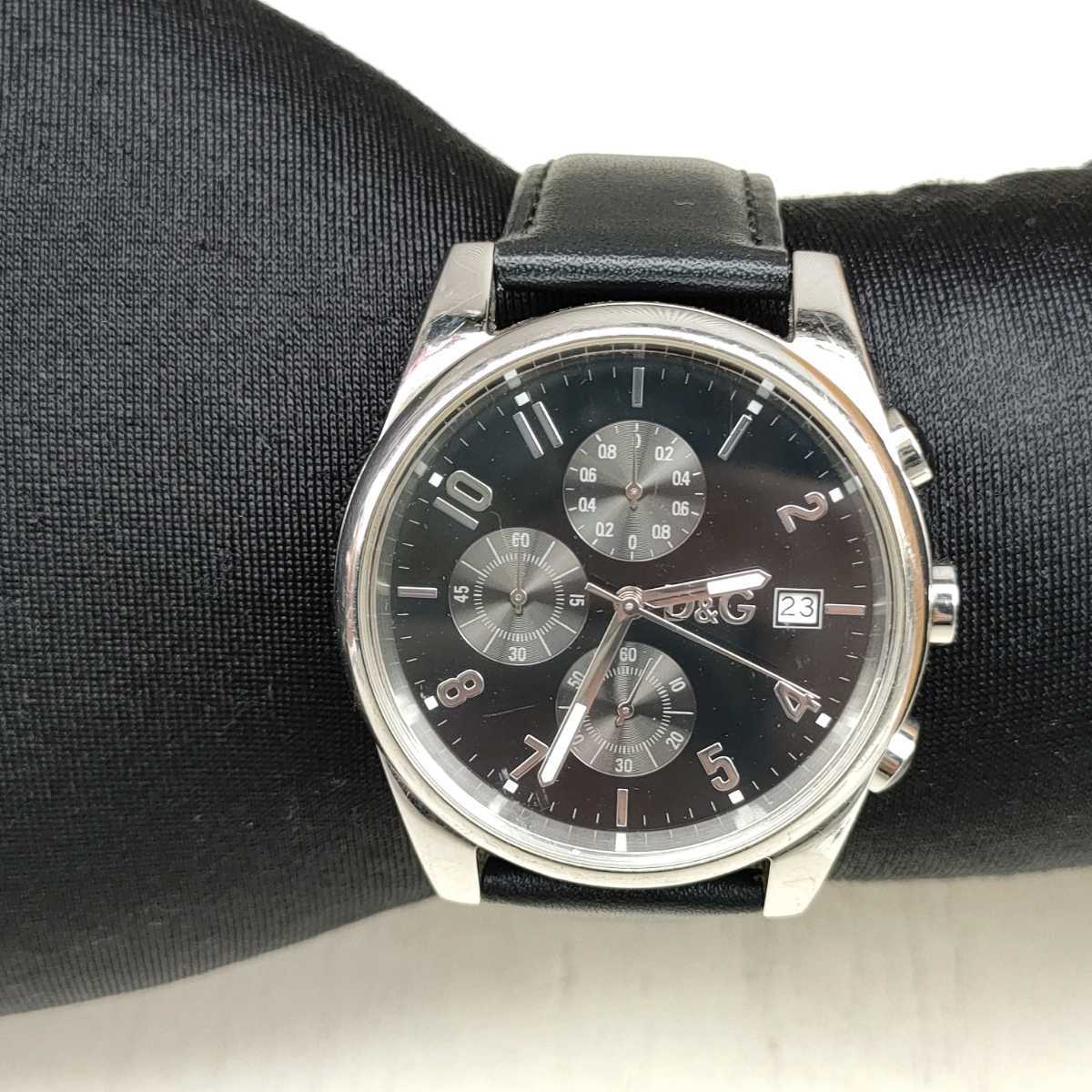 稼働品】美品/ディーアンドジーD&G TIME/ドルチェアンドガッバーナ 