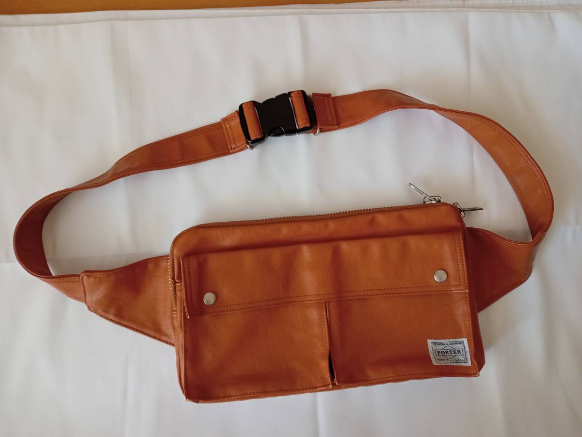Porter ショルダー 吉田カバン 革 ショルダーバッグ 未使用即決 