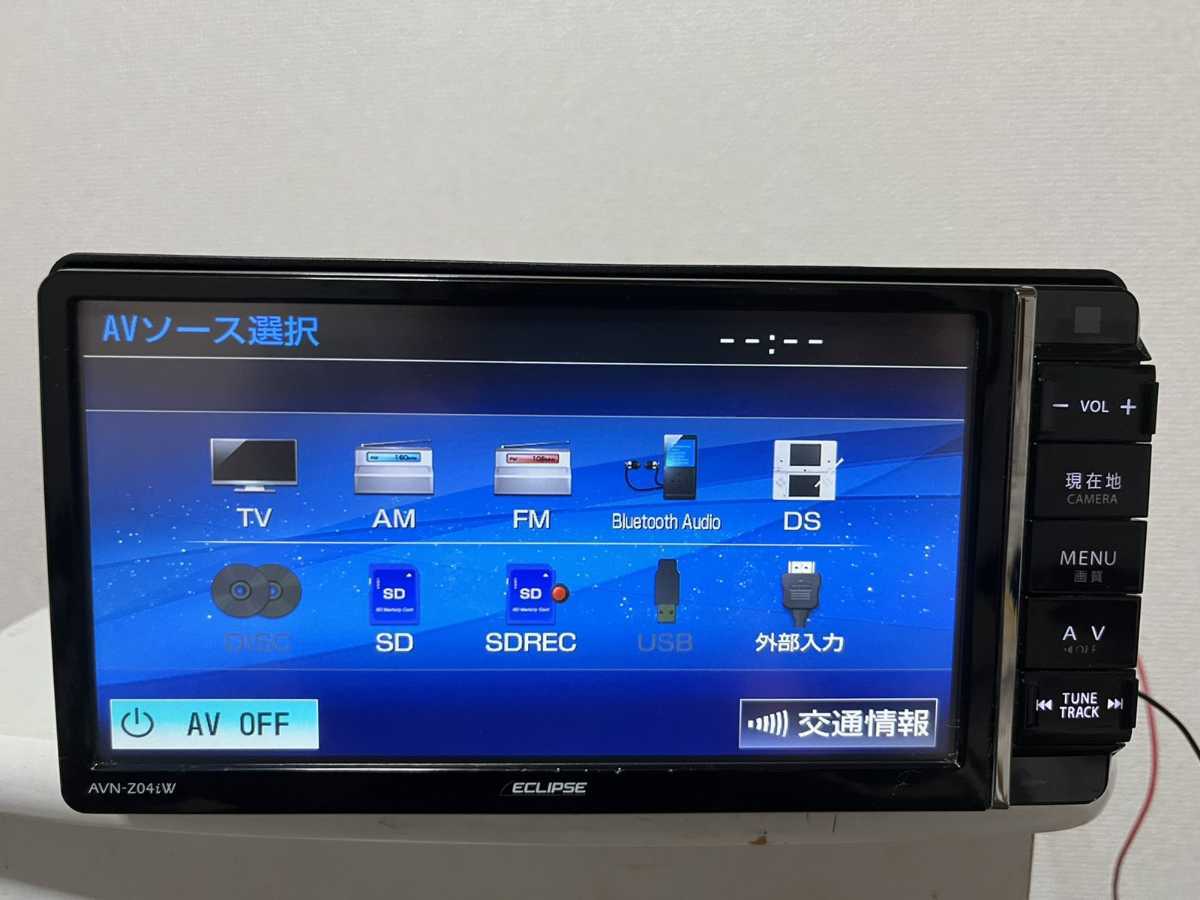 Eclipse AVN-Z04iw/2014 ECLIPSE AVN-Z04iW 0 地図データ 動作良 Yahoo